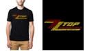LA Pop Art Men's Word Art ZZ Top Premium T-shirt